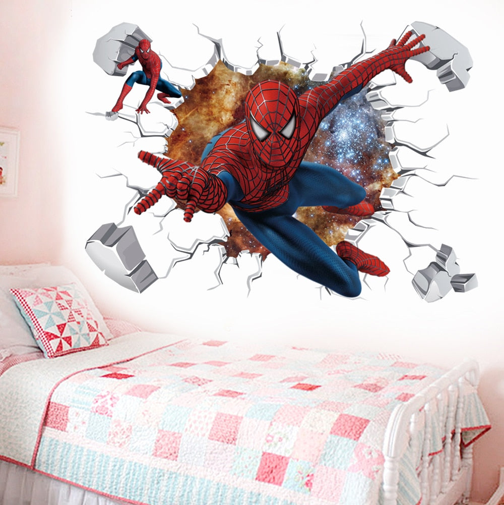 3D Avengers Bedroom Wall Stickers