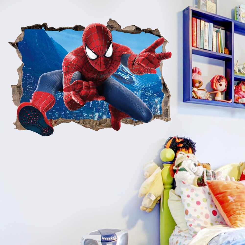 3D Avengers Bedroom Wall Stickers