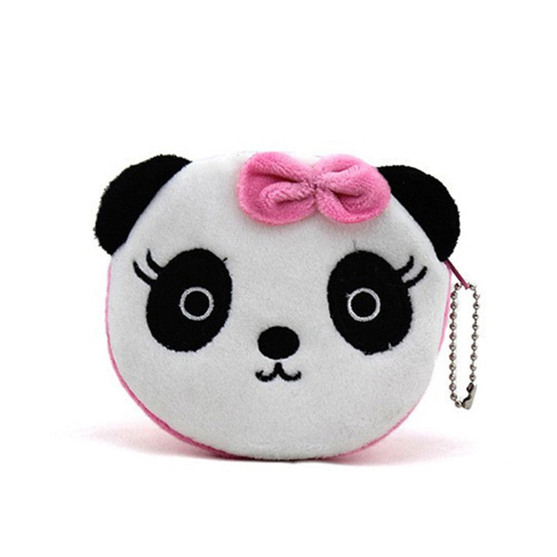 Plush Cartoon Mini Wallet