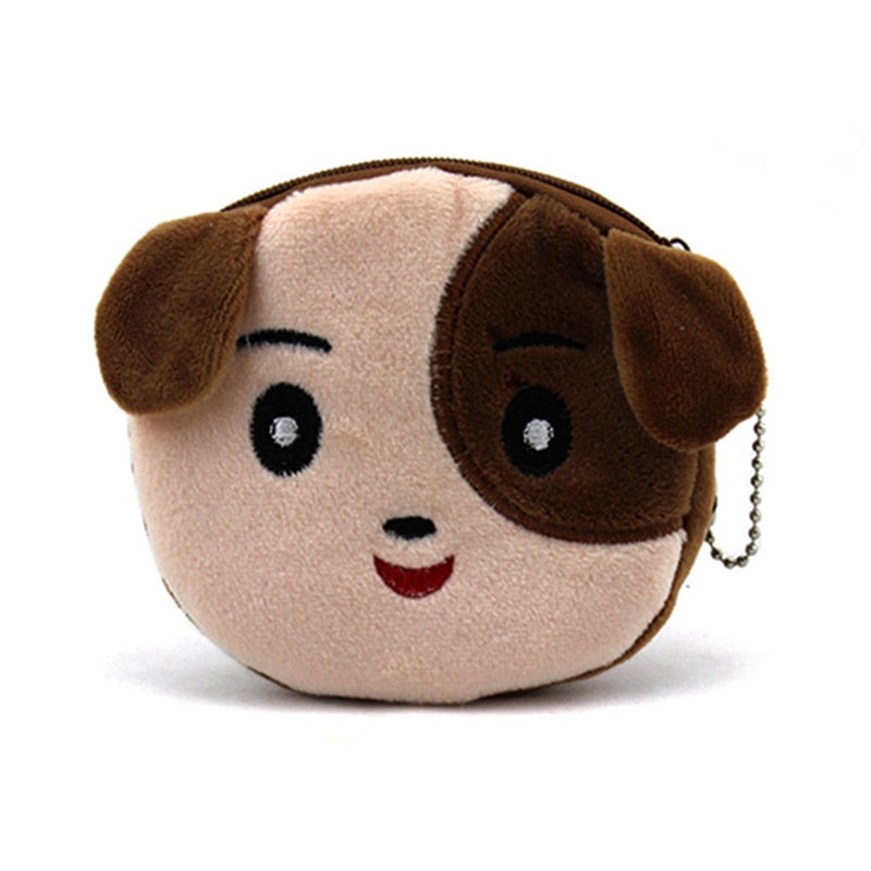 Plush Cartoon Mini Wallet