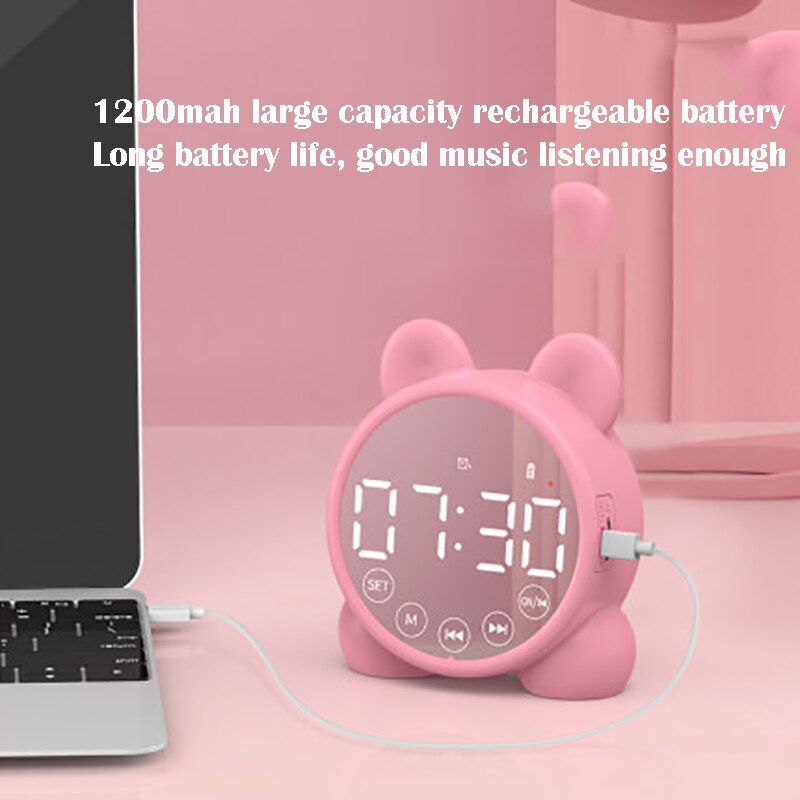 Bluetooth Speaker Alarm Clock