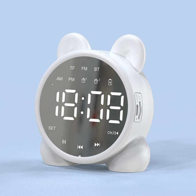 Bluetooth Speaker Alarm Clock