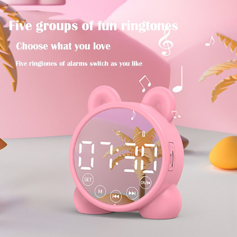 Bluetooth Speaker Alarm Clock