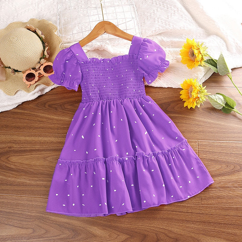 Square Neck Summer Dress