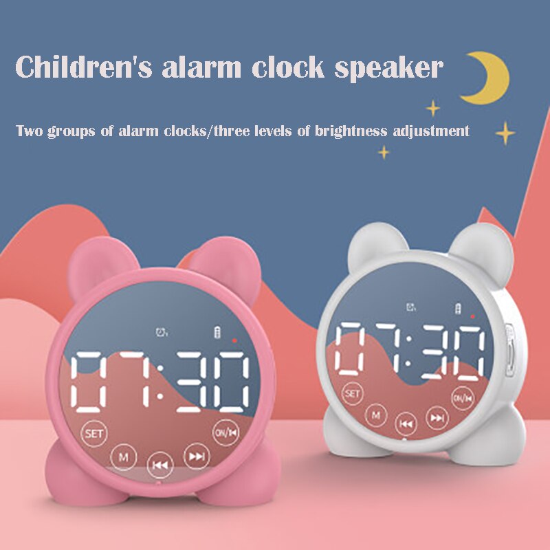 Bluetooth Speaker Alarm Clock